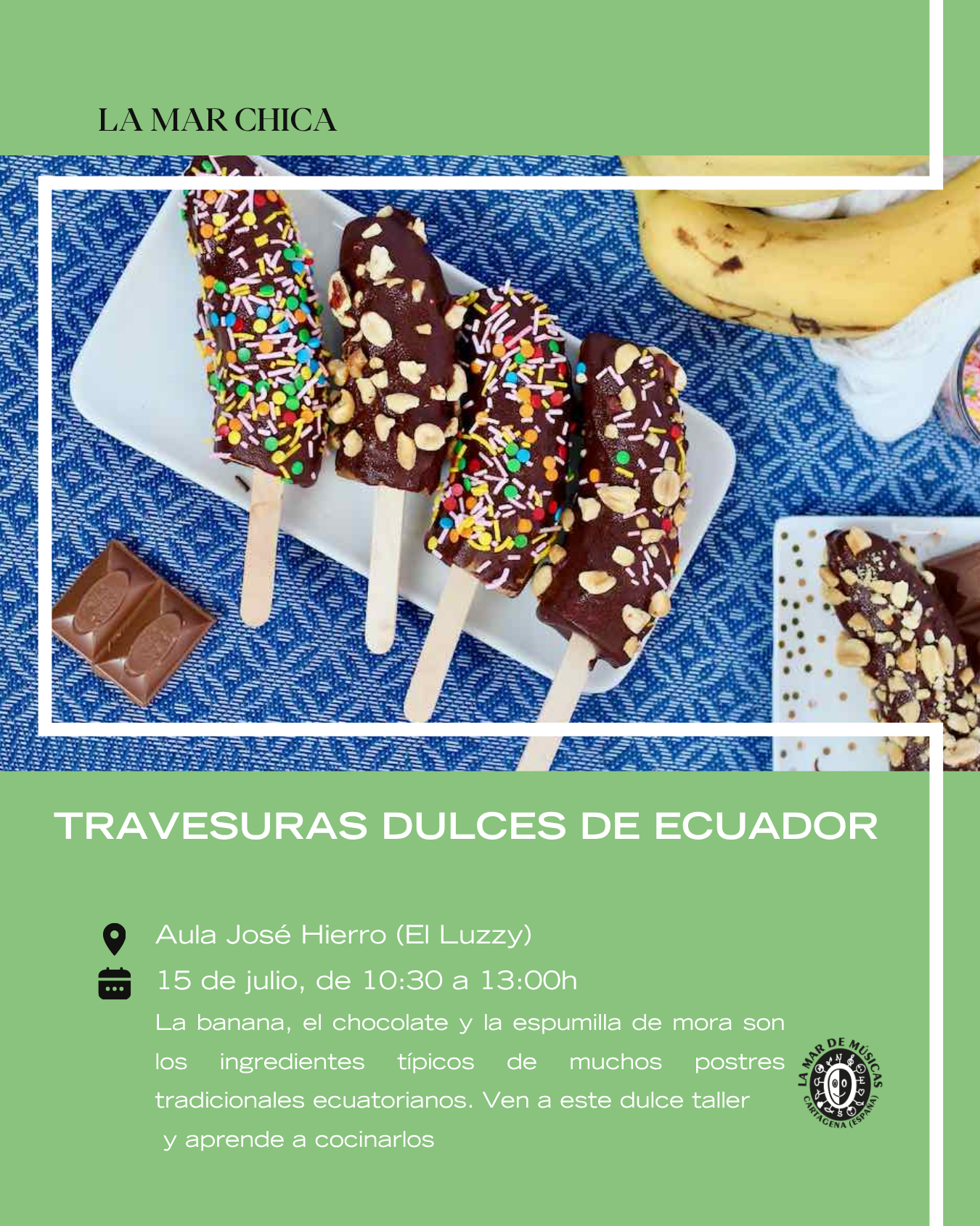 Imagen del Taller TRAVESURAS DULCE DE ECUADOR